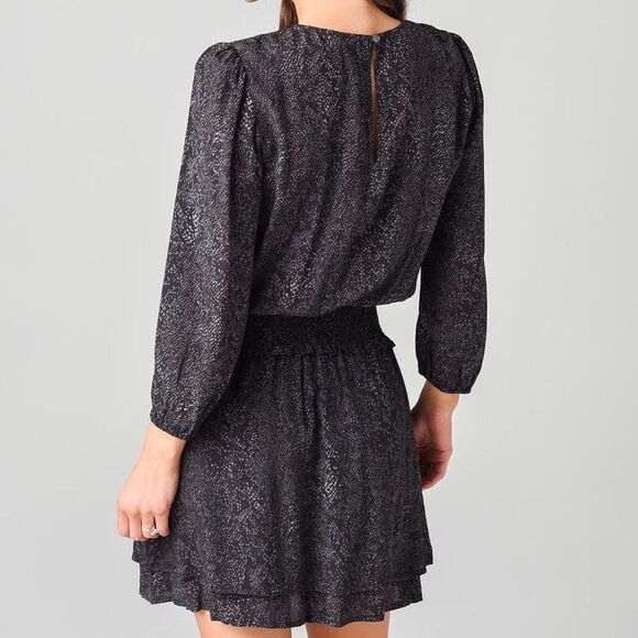 Rails Inez Dress Slate Python Print Size XS - Picture 7 of 13